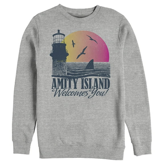 Men's Jaws Amity Island Tourist Welcome  Sweatshirt
