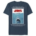 thumbnail image 1 of Men's Jaws Retro Poster  Graphic T-Shirt, 1 of 5