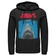thumbnail image 1 of Men's Jaws Shark Movie Poster Pull Over Hoodie, 1 of 4