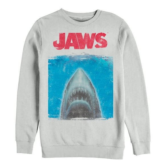 Men's Jaws Shark Movie Poster  Sweatshirt