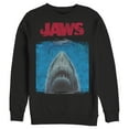thumbnail image 1 of Men's Jaws Shark Movie Poster  Sweatshirt, 1 of 4
