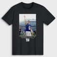 thumbnail image 1 of Men's Jaxson Dart Black New York Giants NFL Flash Features Week 4 T-Shirt, 1 of 2