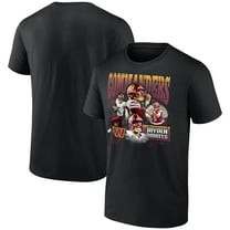 Men's Jayden Daniels Black Washington Commanders Notorious T-Shirt