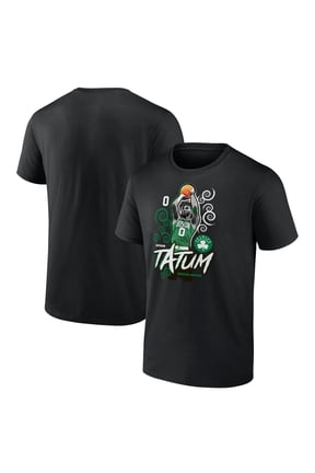 Men's Jayson Tatum Black Boston Celtics Competitor T-Shirt