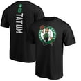 thumbnail image 1 of Men's Jayson Tatum Black Boston Celtics Team Playmaker Name & Number T-Shirt, 1 of 3