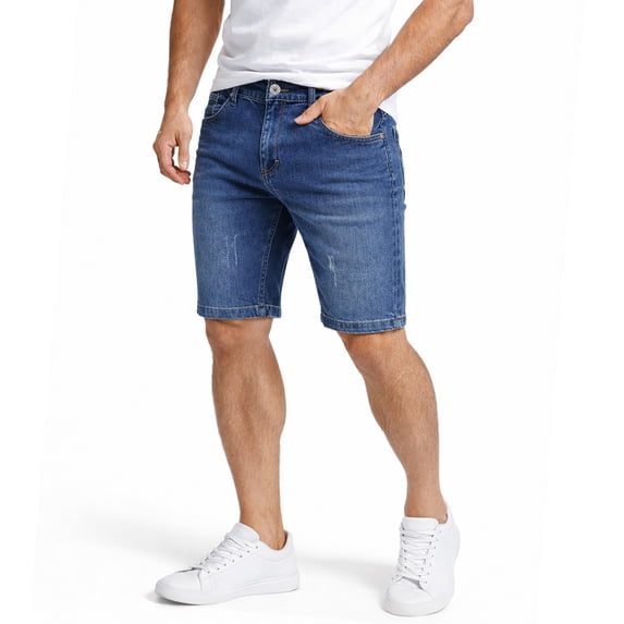 Men’s Jean Shorts with Multiple Styles (30-42)