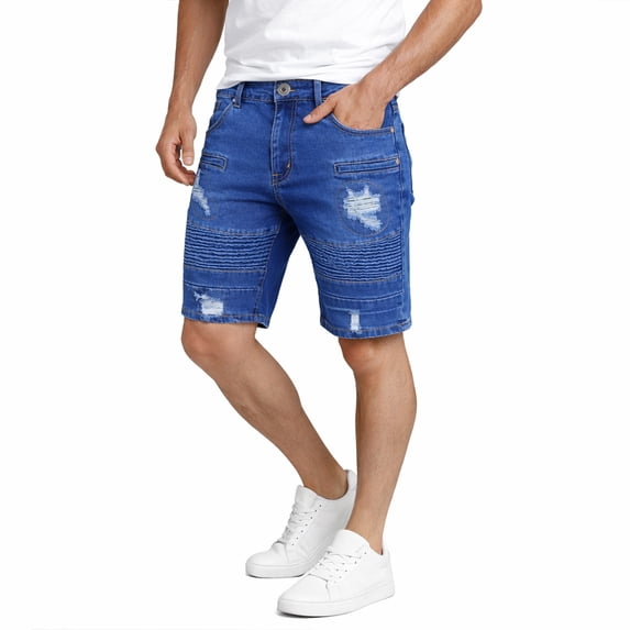 Men’s Jean Shorts with Multiple Styles (30-42)