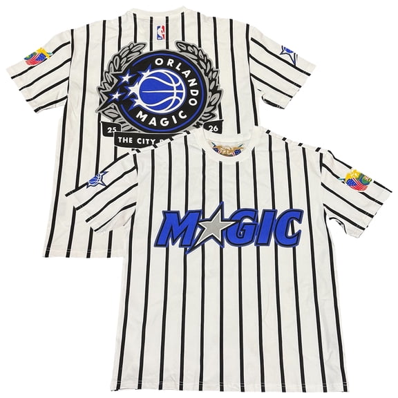 Men's Jeff Hamilton x Orlando Magic  White Icon Edition Premium T-Shirt