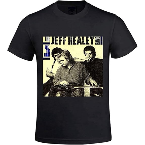 Men's Jeff Healey Band See The Light Funny Tee for Men T Shirt Fashion Casual Cool