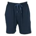 thumbnail image 1 of Men's Jersey Knit Cotton Button Fly Pajama Sleep Shorts, 1 of 2