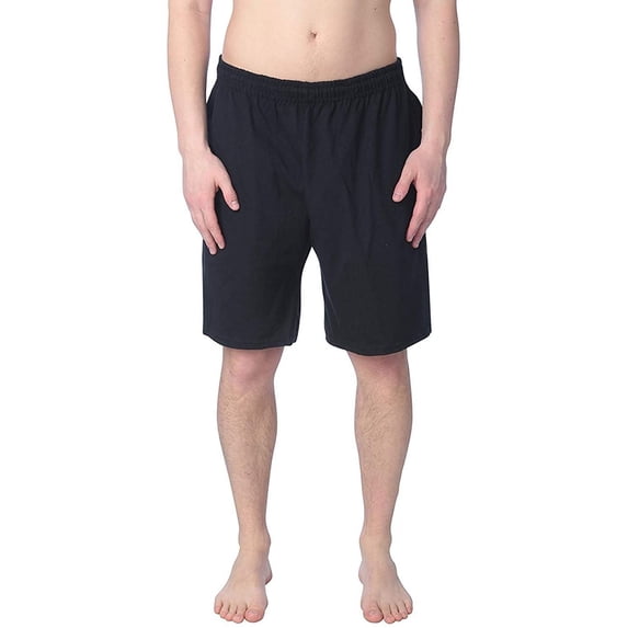 Men's Jersey Short Black 4XL