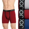 thumbnail image 1 of Men's Jockey 3-Pack Chafe Proof Pouch Microfiber 6" Boxer Brief Color: Red Apple Multi Size: L, 1 of 4