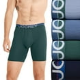 thumbnail image 1 of Men's Jockey® Infinite Cool Microfiber Stretch 8" Long Leg 3- Pack +1 Bonus Boxer Briefs Color: Navy Multi Size: M, 1 of 4