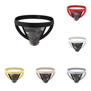 Mens Jockstrap Camo Jock Strap Underwear Breathable Mesh Athletic Supporter,Cool Silky Touch,Low Rise Cut,3D Support Pouch,for Gym/Workouts/Running/Daily Wear
