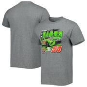 Men's Joe Gibbs Racing Team Collection Heather Gray Ty Gibbs Pit Road T-Shirt