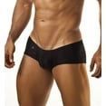 thumbnail image 1 of Men's Joe Snyder JS13 Shining Low Rise Cheeky Brief (Black L), 1 of 2