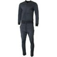 thumbnail image 1 of Men's Jogger 2-Piece Set Full Zip Solid Long Sleeve & Drawstring Pant Tracksuit, 1 of 2