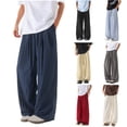 thumbnail image 1 of Men's Jogger Pants, Casual Pocket Elastic Waist Drawstring, Quick Dry Straight Leg Tapered, Gym Workout Running, Activewear | AESTIVO,Khaki 3XL, 1 of 3