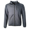 thumbnail image 1 of Men's Jogger Set Athletic Sports Tracksuit Full Zip Hoodie Jacket and Pants, Blue Heather, XL, 1 of 3