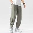 thumbnail image 1 of Men's Jogger Sweatpants Athletic Lounge Pants Wide Leg Bottom Casual Sports Pants Trousers for Men with Pockets, 1 of 5