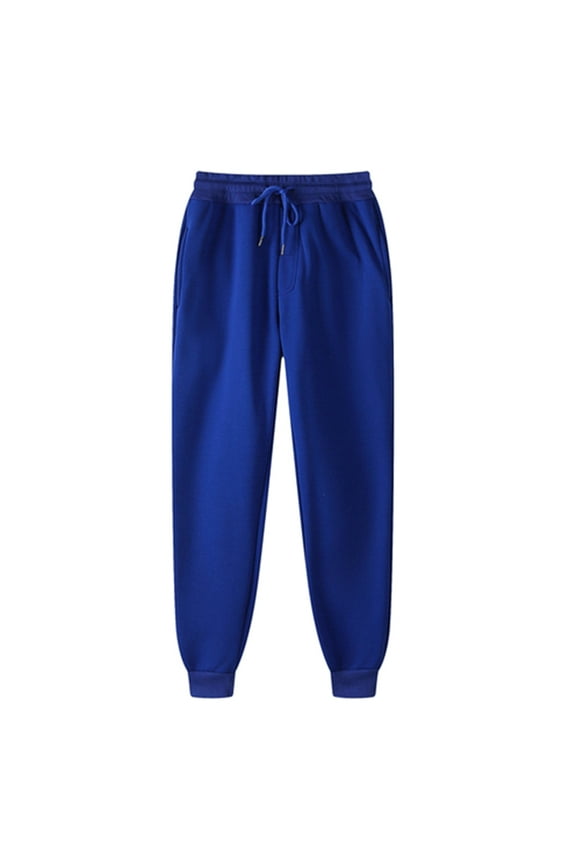 Men's Jogger Sweatpants Basic Active Fleece Jogger Sweatpants for Men Athletic Workout Legging Pants Big & Tall Men's Drawstring Hip-hop Pants S-5XL