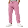thumbnail image 1 of Men's Jogger Sweatpants Drawstring Elastic Waist Tapered Leg Solid Color Casual Athletic Lounge Pants with Pockets, 1 of 7