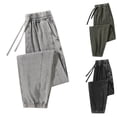 thumbnail image 1 of Men's Joggers Ndbuld Men Casual Solid Zipper Fashion Long Sleeve Stand-up Collar Blouse Black XXXL, 1 of 4