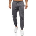 thumbnail image 1 of Men's Joggers with Slim Fit and Breathable Stretch Fabric, Adjustable Waist and Handy Pockets Suitable for Travel, Running, Gym Training, Sports or Relaxing Everyday Wear, 1 of 4