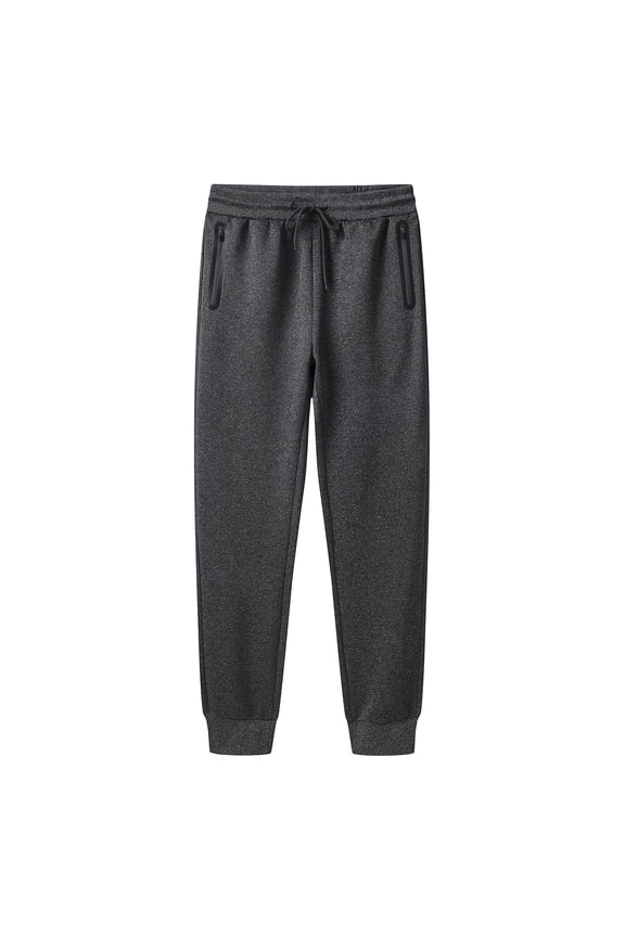 Men's Joggers Tracksuit Bottoms Pants Track Pants for Men Sports Sweatpants Long Jogging Training Trousers Zip Pockets