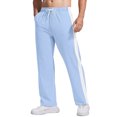 thumbnail image 1 of Men's Jogging Pants New Male Fitness Workout Sweatpants Fashion Men's Clothing Wide Leg Cotton Track Pants Lightweight Draped Sweatpants for Men Training Fitness Pants Men, 1 of 4