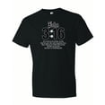 thumbnail image 1 of Men's John 3:16 For God So Loved The World... Christianity Jesus Religious T-Shirt-Black-2X, 1 of 1