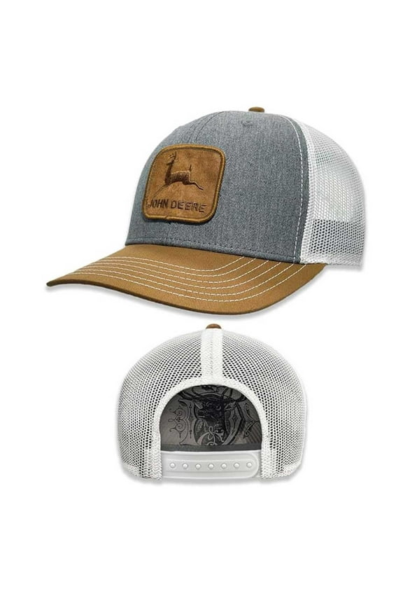 Men's John Deere Suede Patch Cap