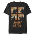 thumbnail image 1 of Men's Johnny Bravo Poses Grid  Graphic T-Shirt, 1 of 4