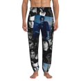 thumbnail image 1 of Men's Johnny Depp 45 Breathable Sweatpants Drawstring Casual Trousers Regular Fit Long Joggers Loungewear Lounge Durable Jogging Running Pants, 1 of 8