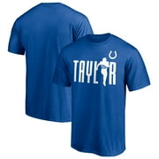 Mens Jonathan Taylor Royal Indianapolis Colts Checkdown T-Shirt