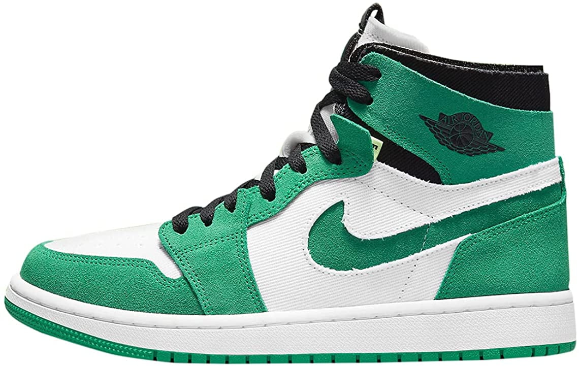 Men's Jordan 1 High Zoom Air CMFT Stadium Green/Black-White