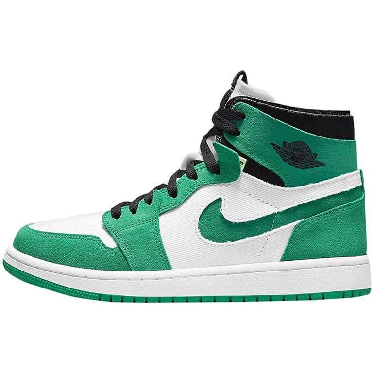Men's Jordan 1 High Zoom Air CMFT Stadium Green/Black-White