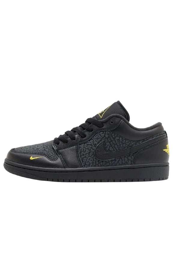 Men's Jordan 1 Low SE Black/Tour Yellow-Anthracite (IM6568 010) - 8