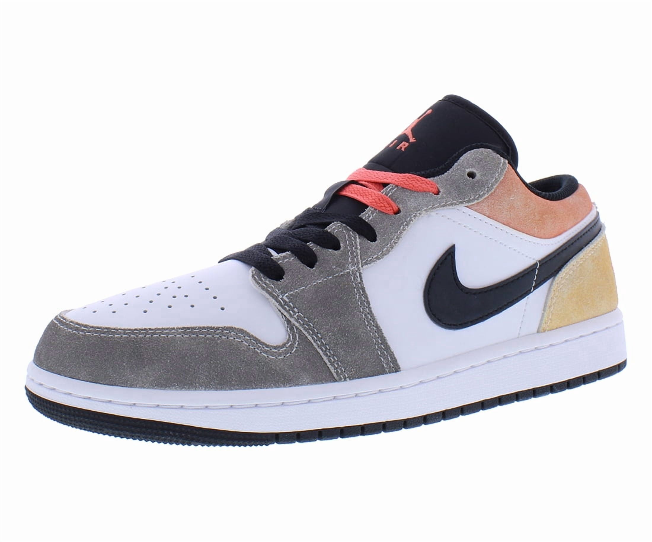Men's Jordan 1 Low SE "Flight Club" Black/Sundial-Magic Ember (DX4334 008) - 13