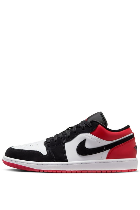 Men's Jordan 1 Low SE White/Black-Varsity Red (IB8971 106) - 10