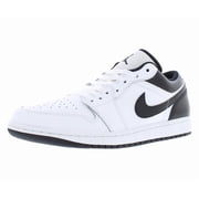 Air Jordan 1 Low Mens Shoes Size 10, Color: White/Black/White