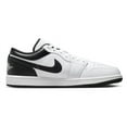 thumbnail image 1 of Men's Jordan 1 Low White/Black-White (553558 132) - 11.5, 1 of 5
