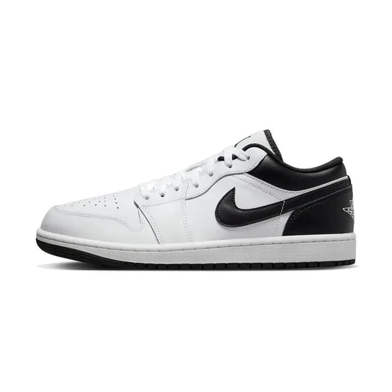 Air Jordan 1 Low Men's Trainers Sneakers, White Black, 10.5