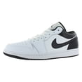 thumbnail image 1 of Men's Jordan 1 Low White/Black-White (553558 132) - 13, 1 of 5