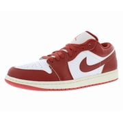 Air Jordan 1 Low SE Sneaker in White / Dune Red | Men Low-Top - 10