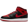 thumbnail image 1 of Men's Jordan 1 Mid "Alternate Bred" Black/Fire Red/White (DQ8426 060) - 8, 1 of 6