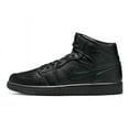 thumbnail image 1 of Men's Jordan 1 Mid Black/Black-Black (554724 093) - 7, 1 of 1