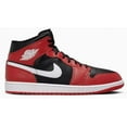 thumbnail image 1 of Men's Jordan 1 Mid Black/White-Gym Red (DQ8426 061) - 12, 1 of 5