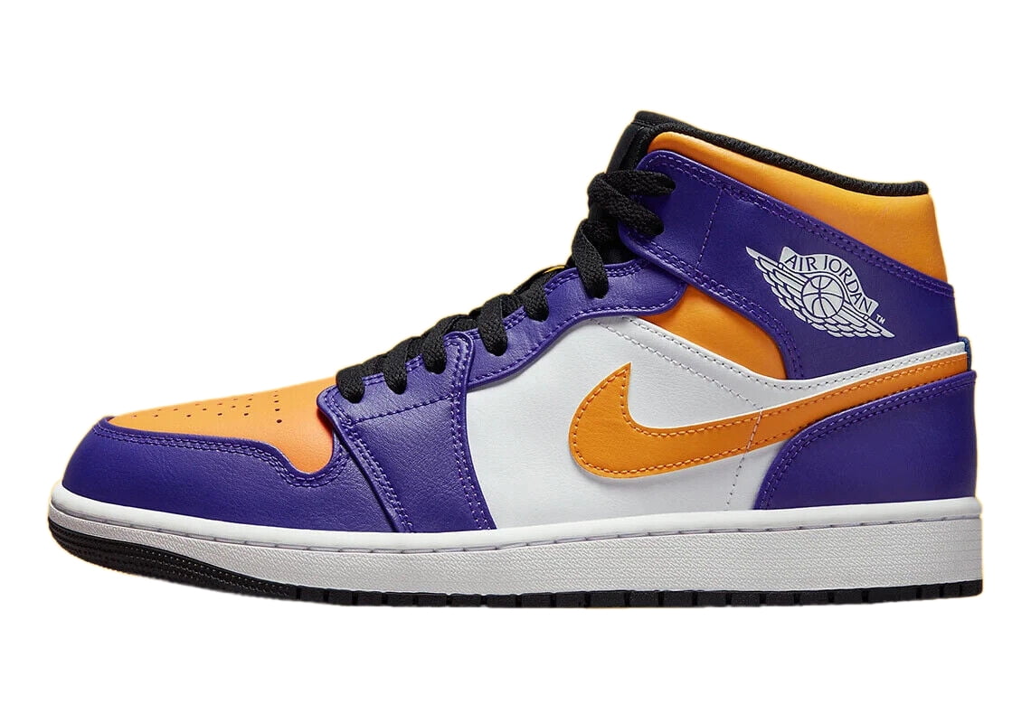Men s Jordan 1 Mid Sneakers Dark Concord Taxi White Black Size 11.5 in Nepal at NPR 37034 Rating 5