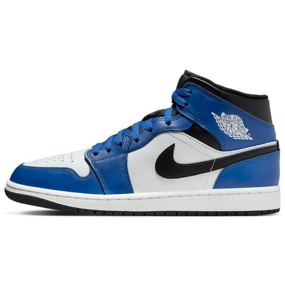 Men's Jordan 1 Mid Game Royal/Black-White (DQ8426 402) - 12